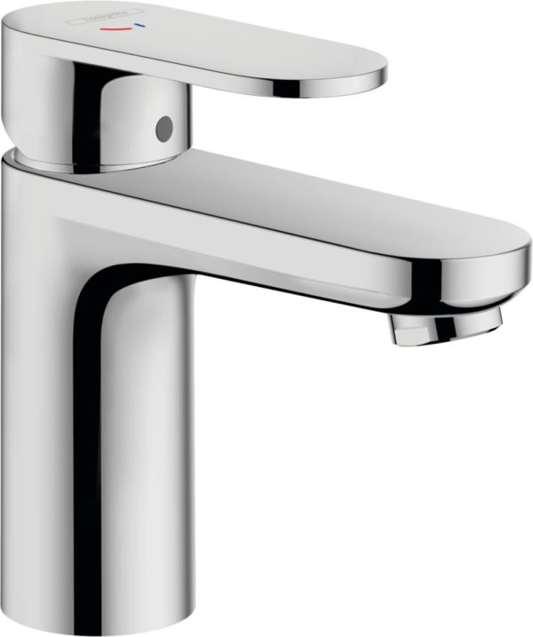 Mitigeur de lavabo 70 Vernis Blend CH3 CoolStart avec vidage clic-clac, Chromé